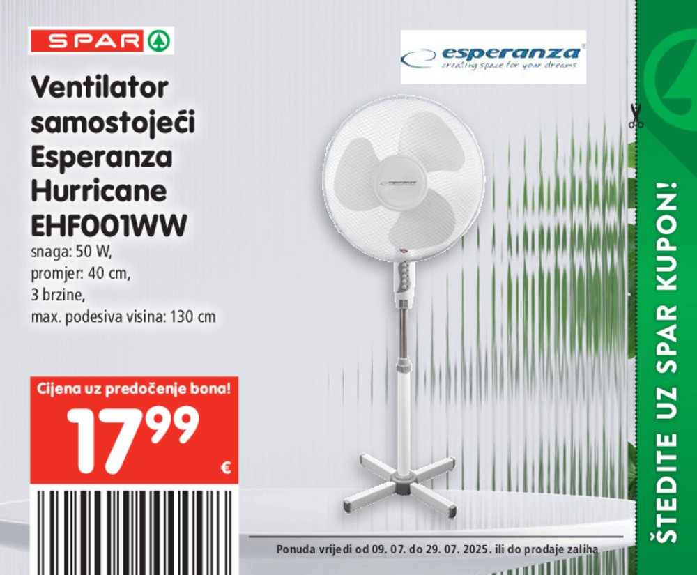 SPAR katalog Akcija 09.07.-29.07.2025.