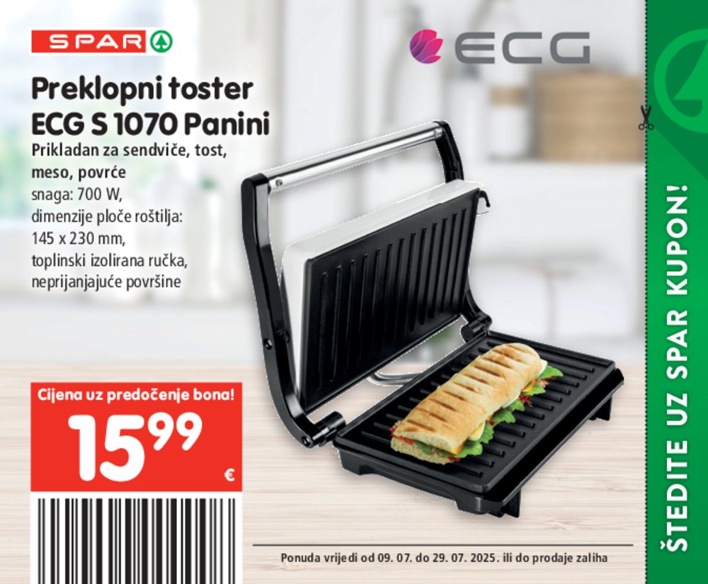 SPAR katalog Akcija 09.07.-29.07.2025.