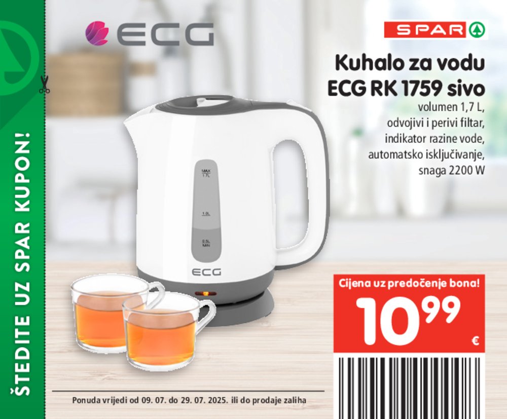 SPAR katalog Akcija 09.07.-29.07.2025.