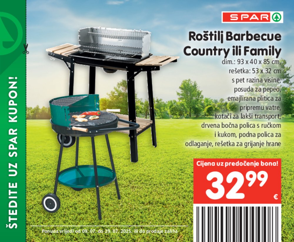 SPAR katalog Akcija 09.07.-29.07.2025.