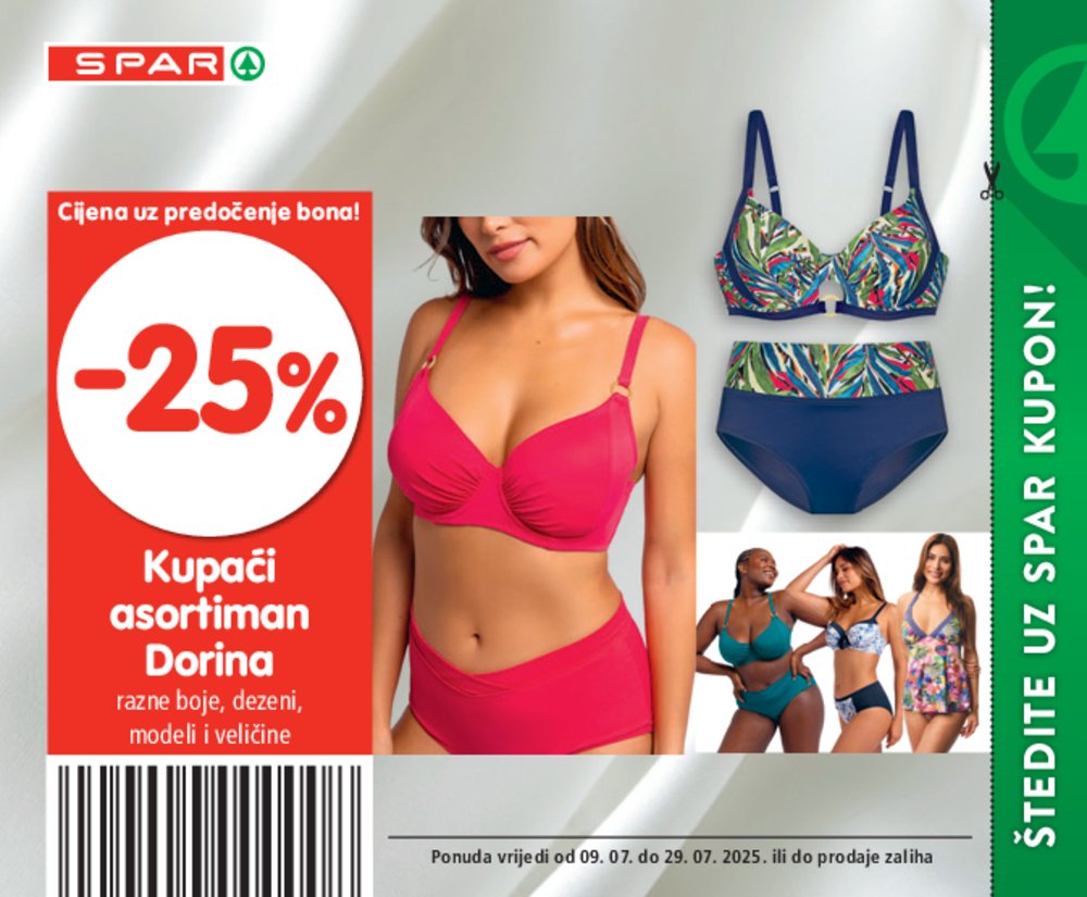 SPAR katalog Akcija 09.07.-29.07.2025.