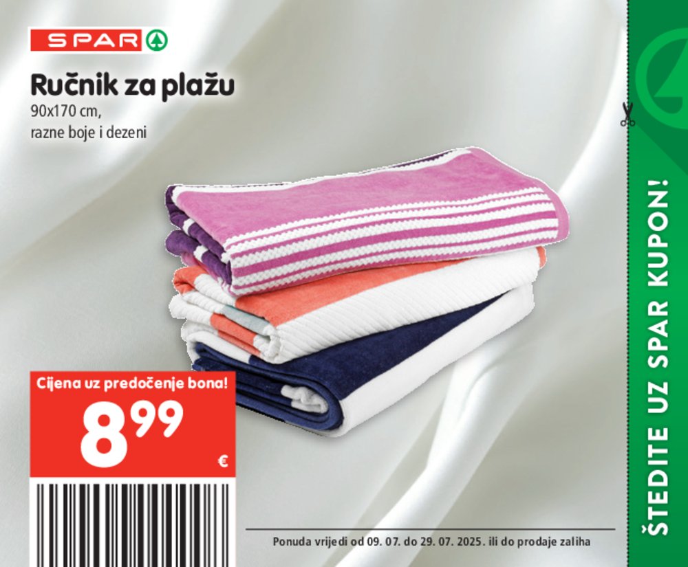 SPAR katalog Akcija 09.07.-29.07.2025.