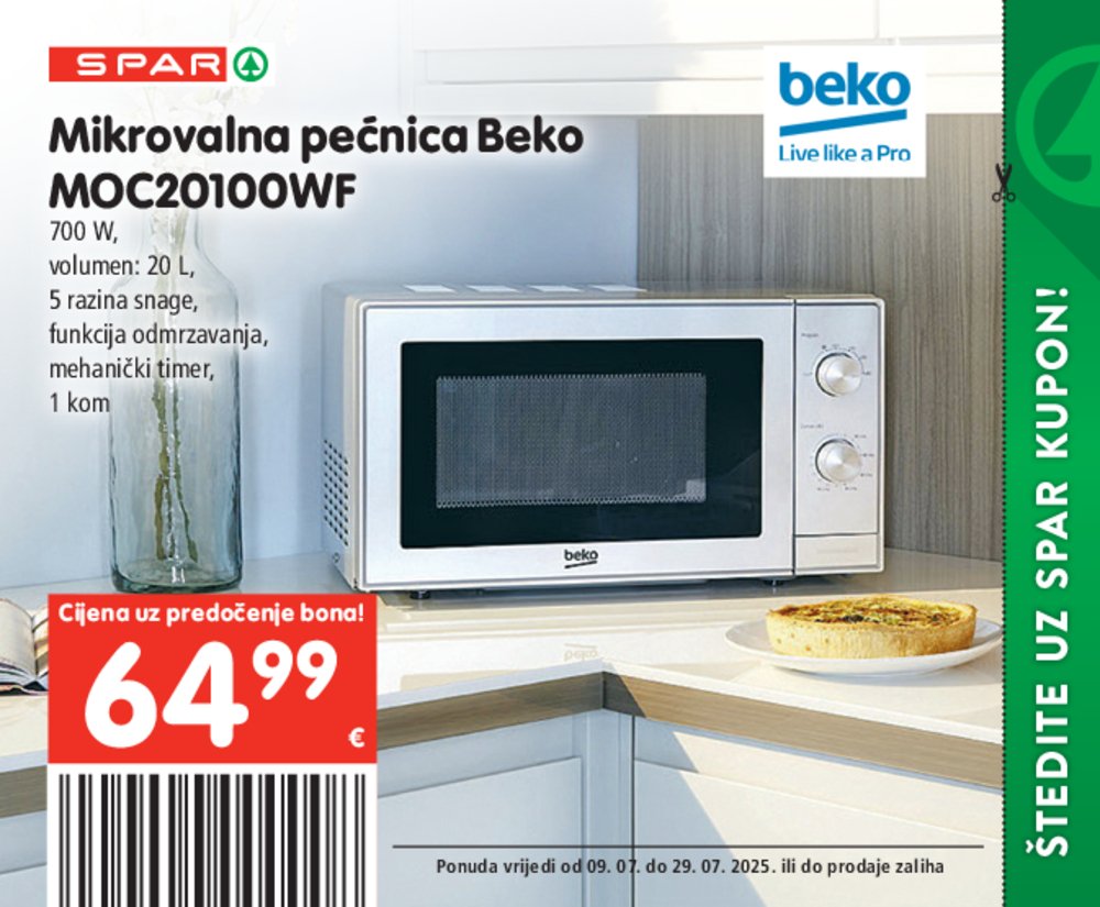 SPAR katalog Akcija 09.07.-29.07.2025.
