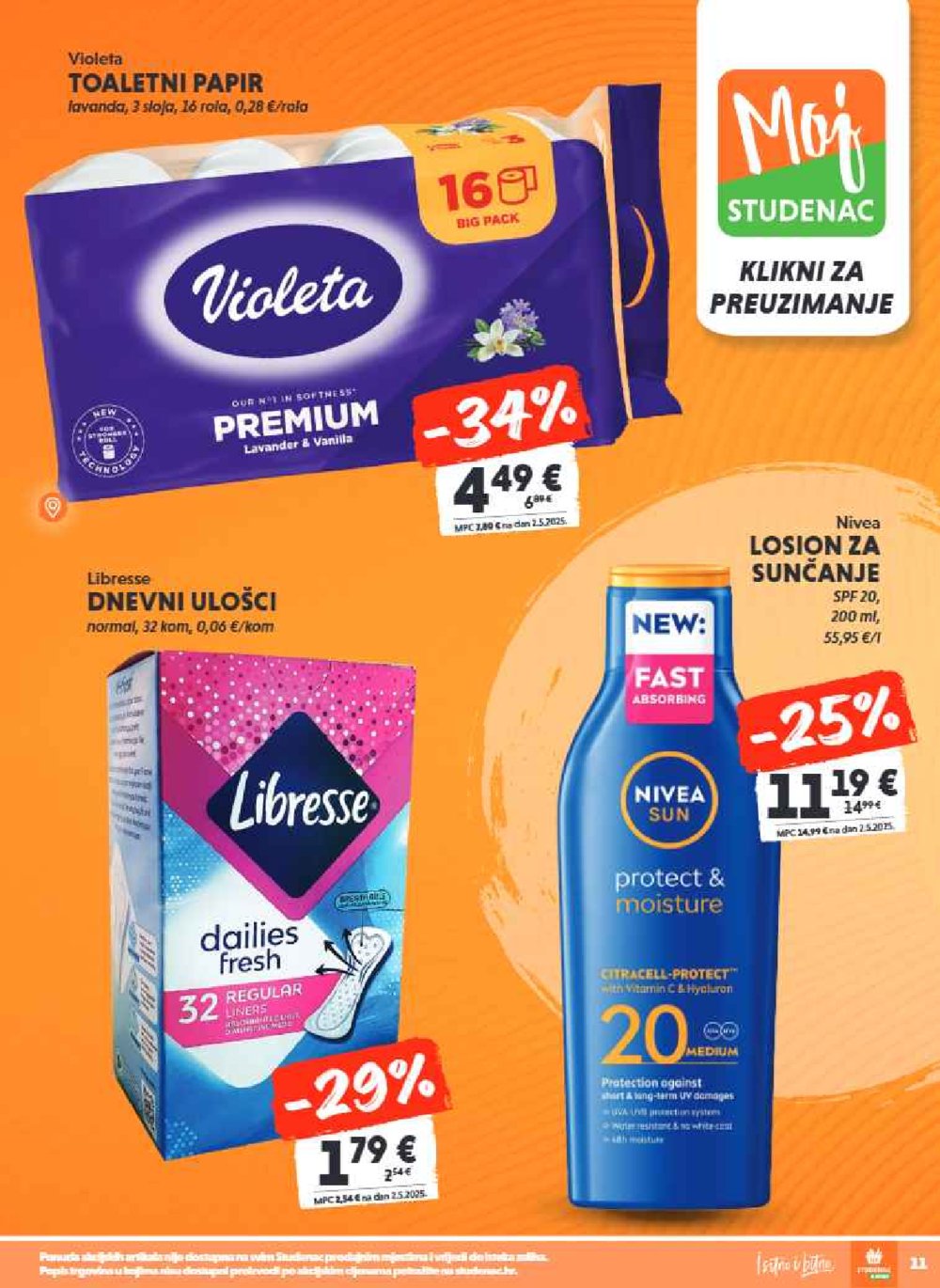 Studenac katalog Akcija 16.7.-29.7.2025.