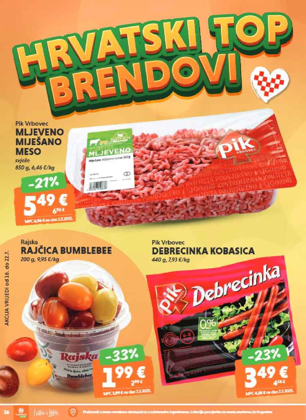Studenac katalog Akcija 16.7.-29.7.2025.