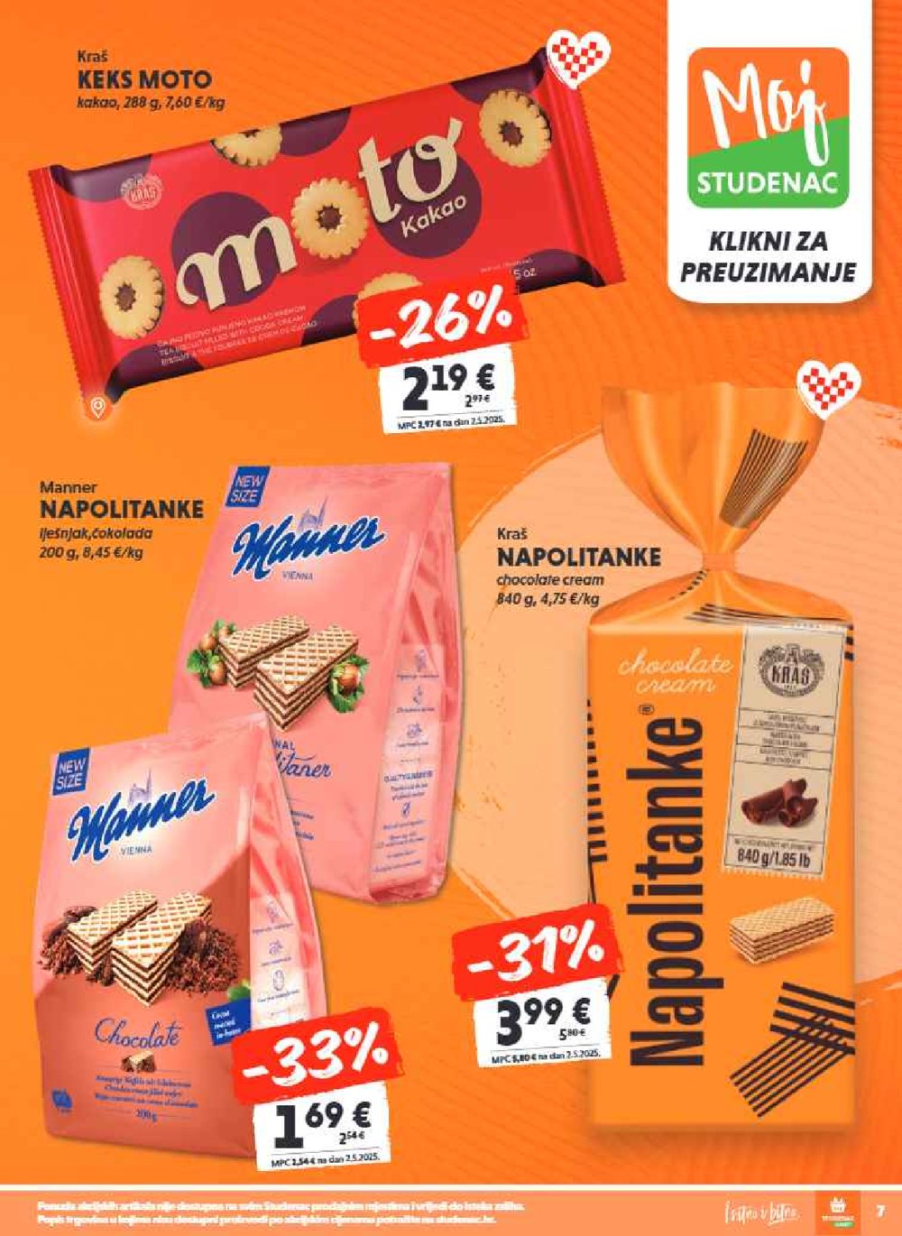 Studenac katalog Akcija 16.7.-29.7.2025.