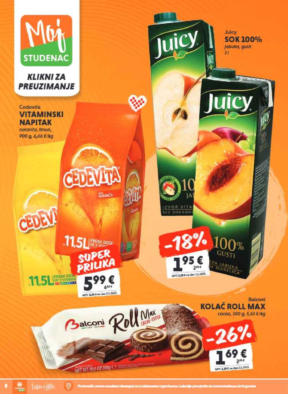 Studenac katalog Akcija 16.7.-29.7.2025.