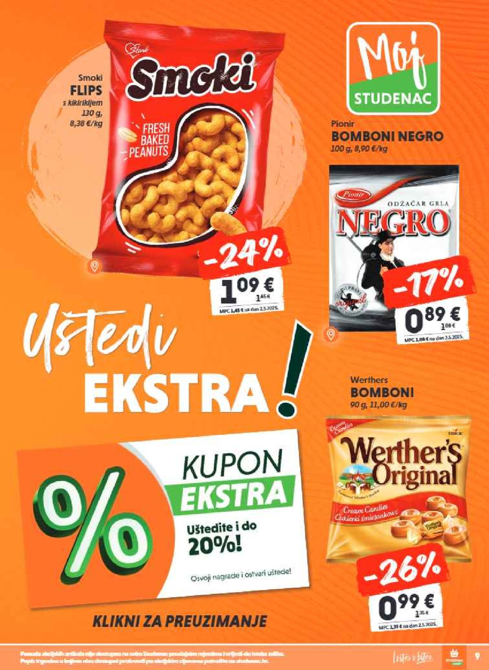 Studenac katalog Akcija 16.7.-29.7.2025.