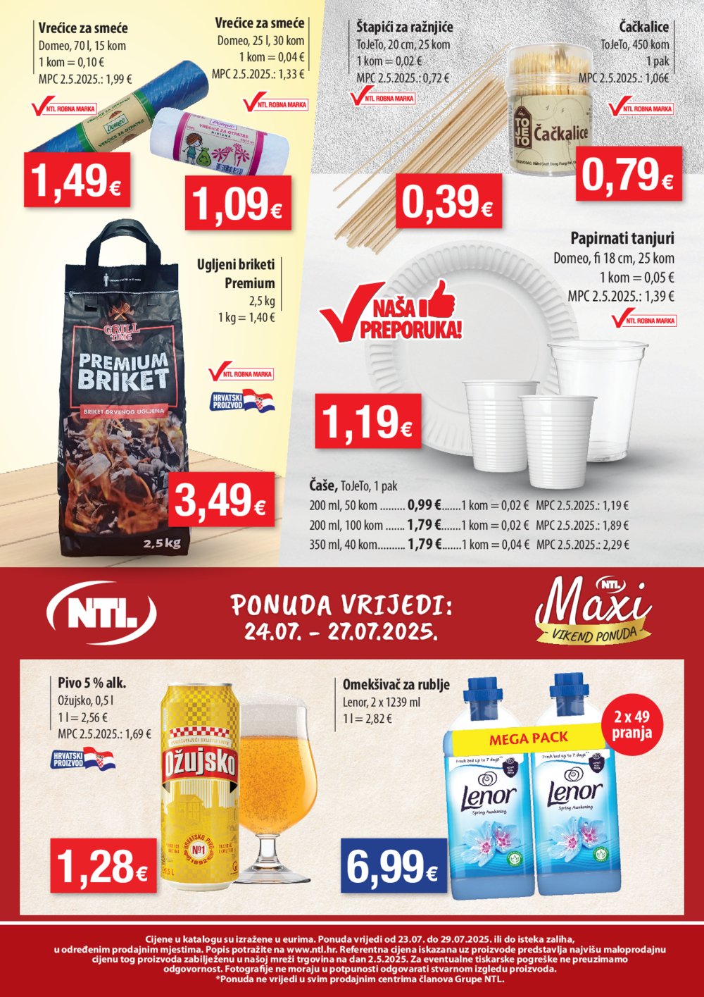 Gavranović katalog MAXI Tjedna ponuda 23.07.-29.07.2025.