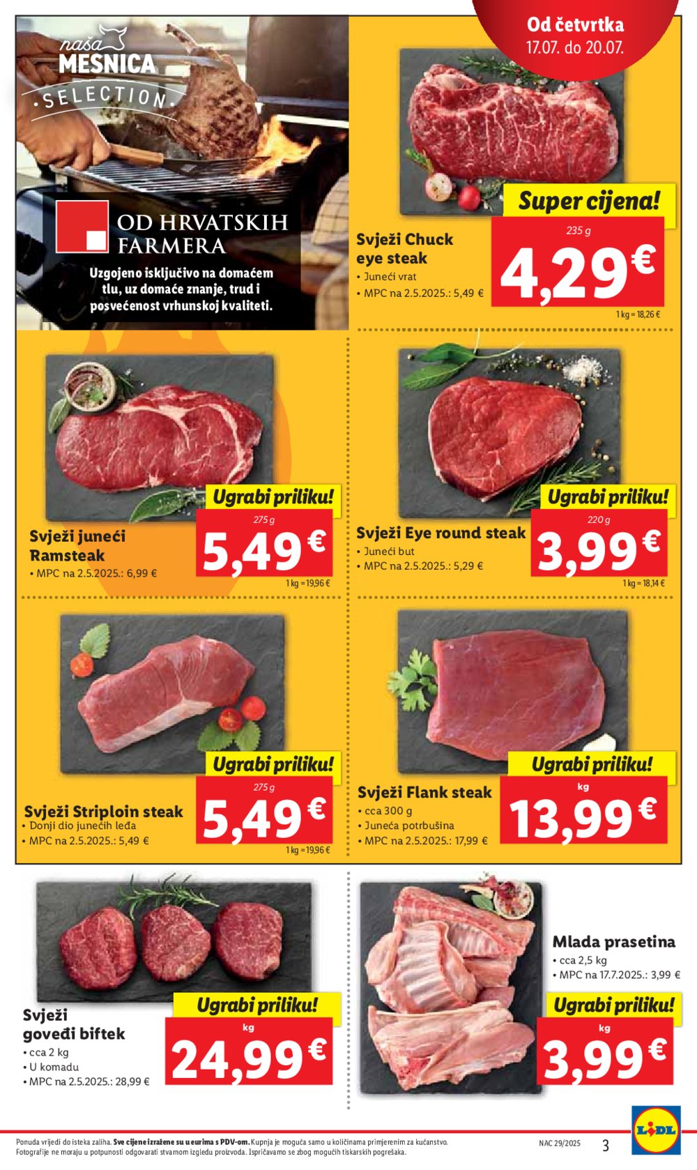Lidl katalog Super ponuda od četvrtka 17.07.-20.07.2025.