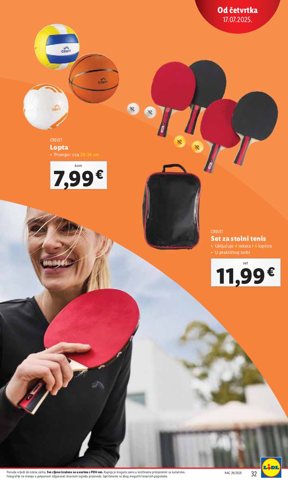 Lidl katalog Super ponuda od četvrtka 17.07.-20.07.2025.