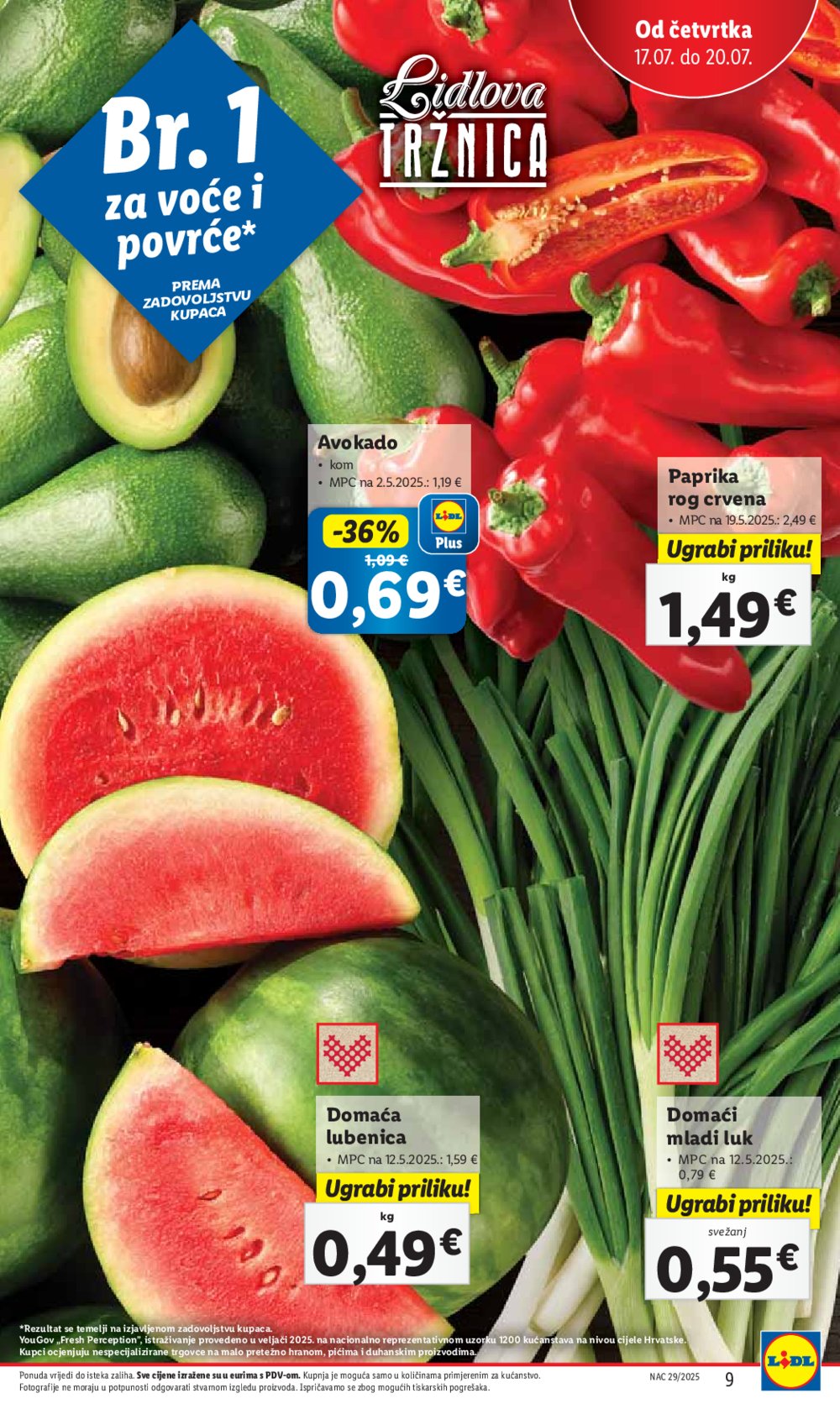 Lidl katalog Super ponuda od četvrtka 17.07.-20.07.2025.