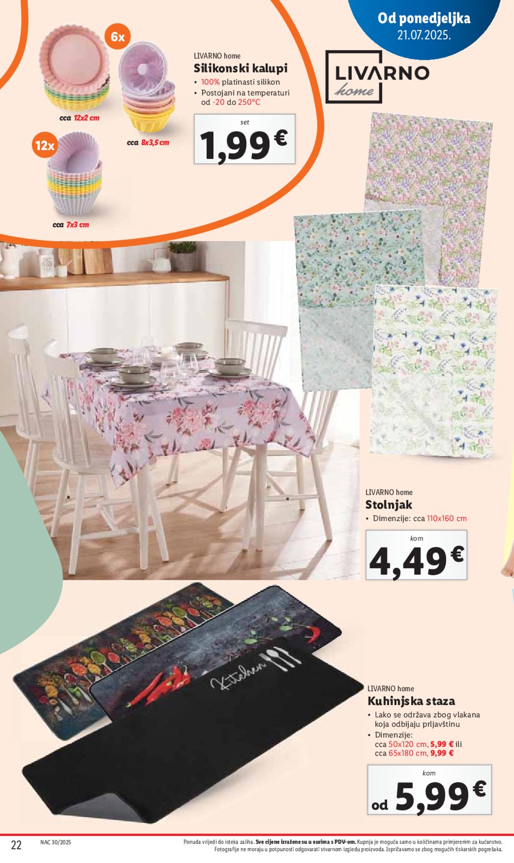 Lidl katalog Super ponuda od ponedjeljka 21.07.-27.07.2025.