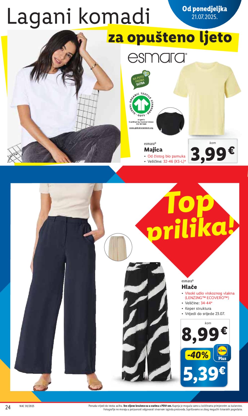 Lidl katalog Super ponuda od ponedjeljka 21.07.-27.07.2025.