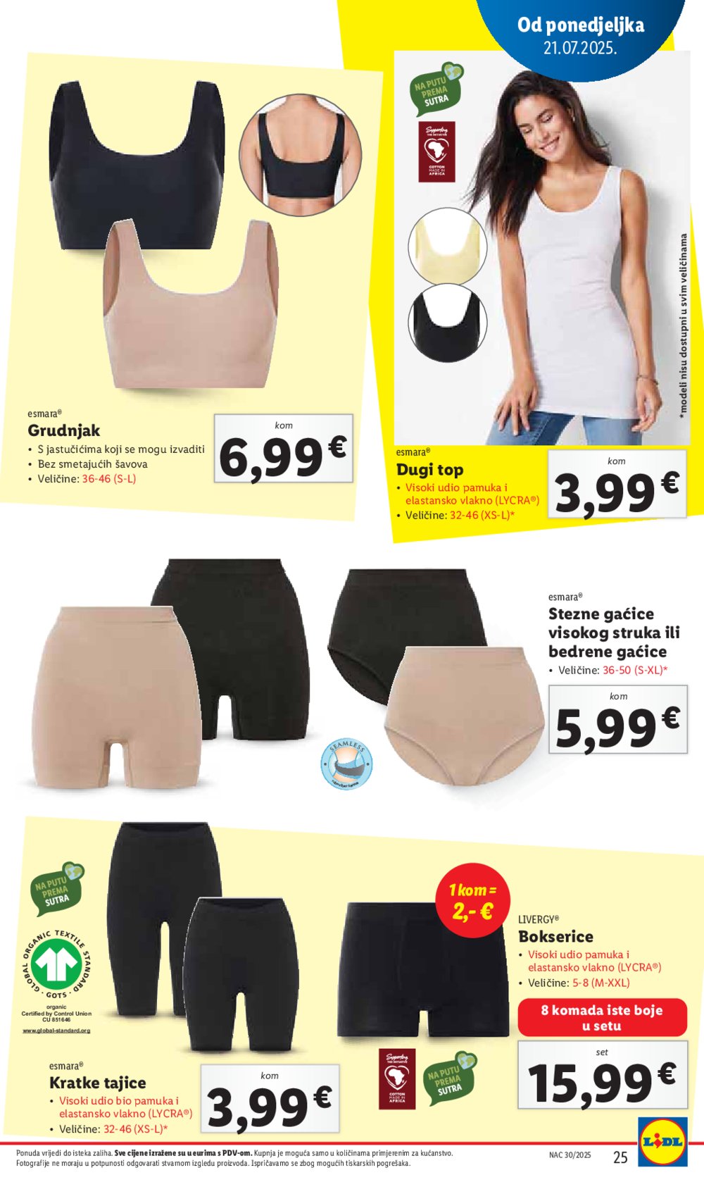 Lidl katalog Super ponuda od ponedjeljka 21.07.-27.07.2025.