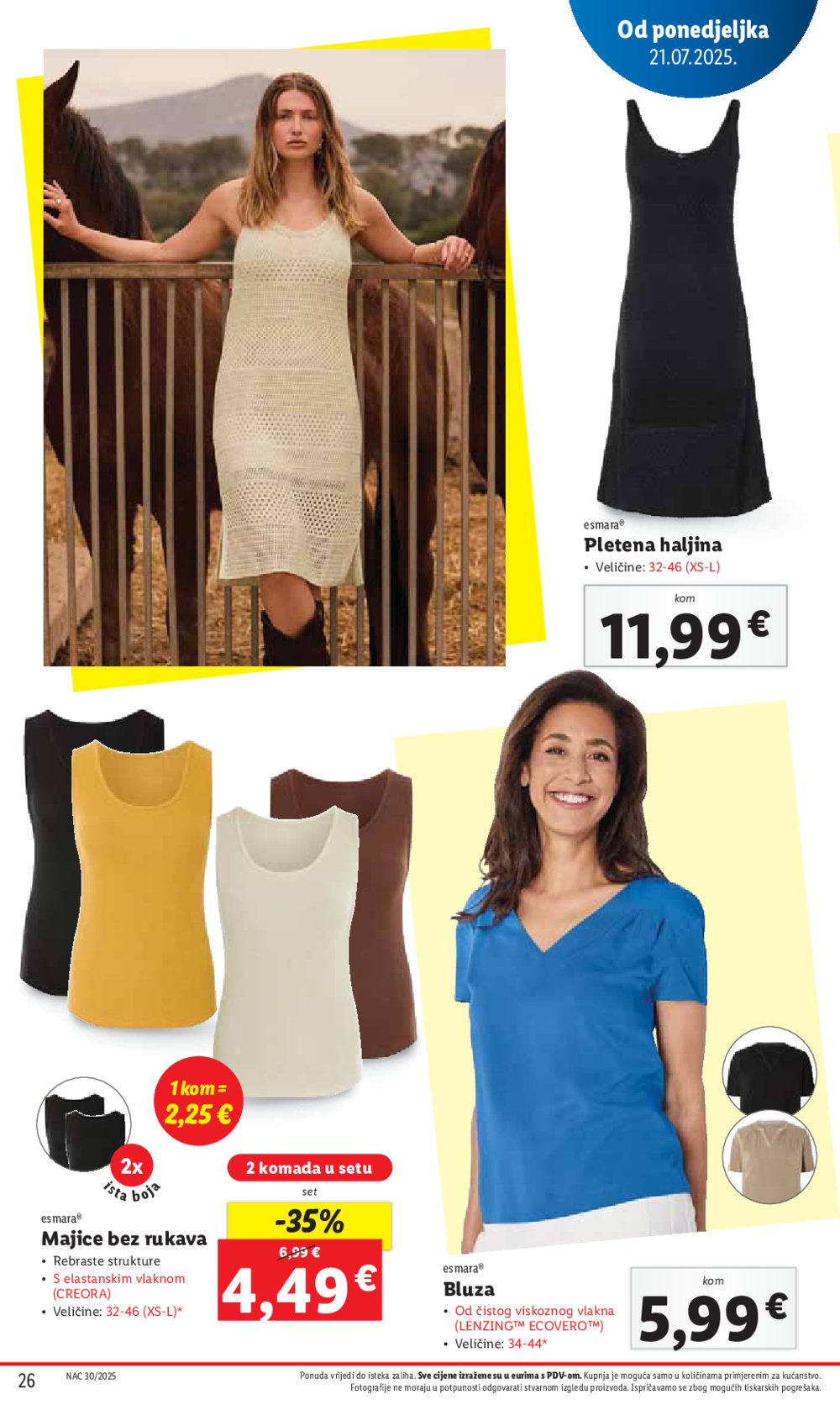 Lidl katalog Super ponuda od ponedjeljka 21.07.-27.07.2025.