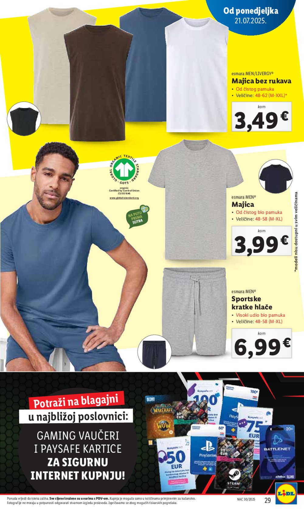 Lidl katalog Super ponuda od ponedjeljka 21.07.-27.07.2025.