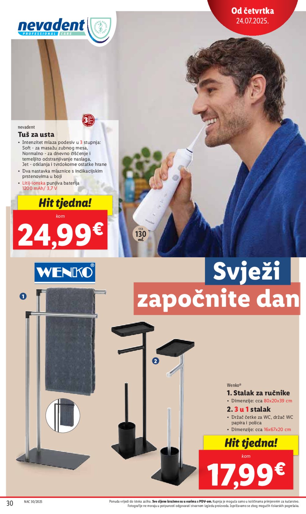 Lidl katalog Super ponuda od ponedjeljka 21.07.-27.07.2025.