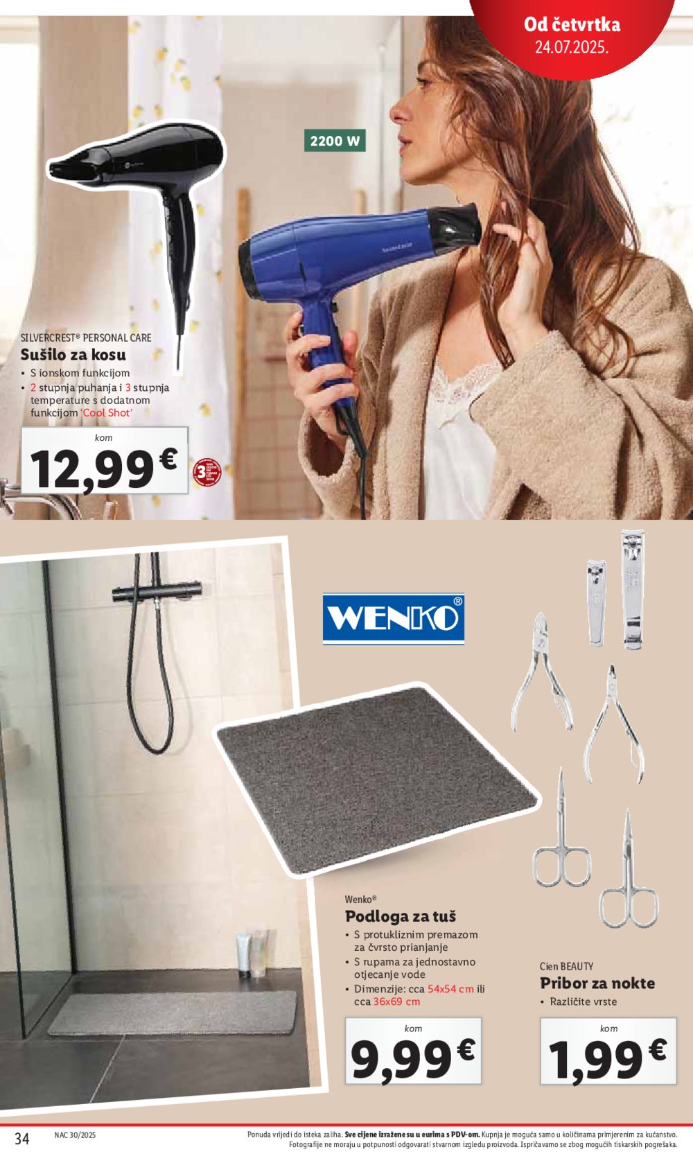 Lidl katalog Super ponuda od ponedjeljka 21.07.-27.07.2025.