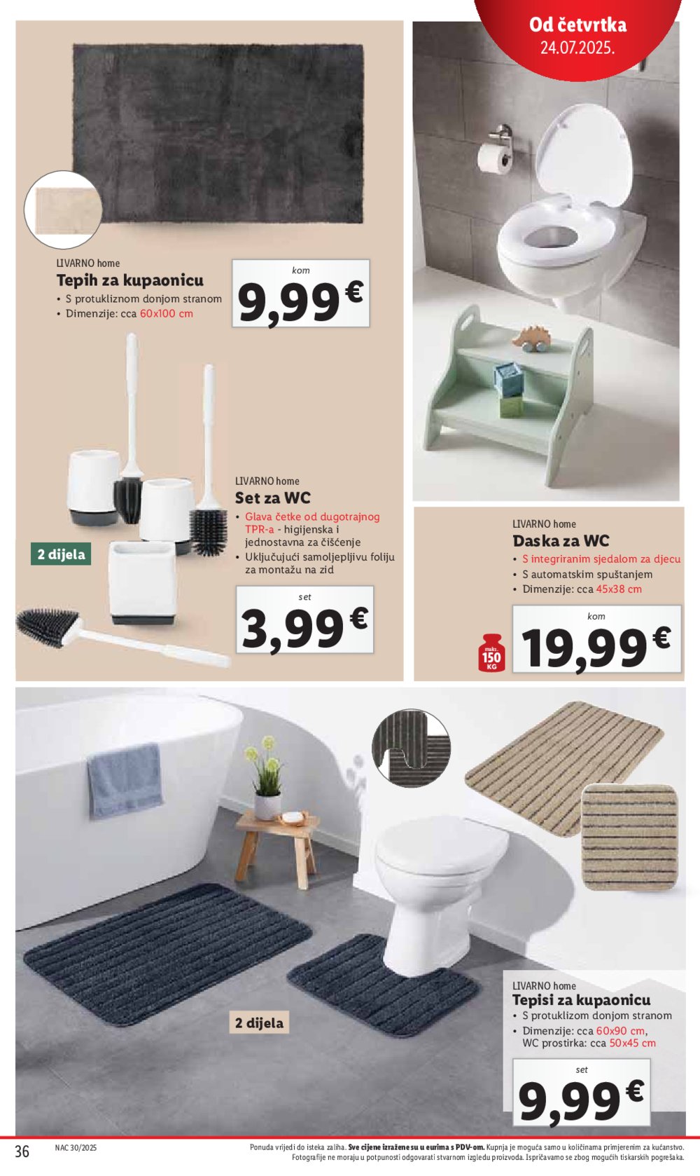 Lidl katalog Super ponuda od ponedjeljka 21.07.-27.07.2025.