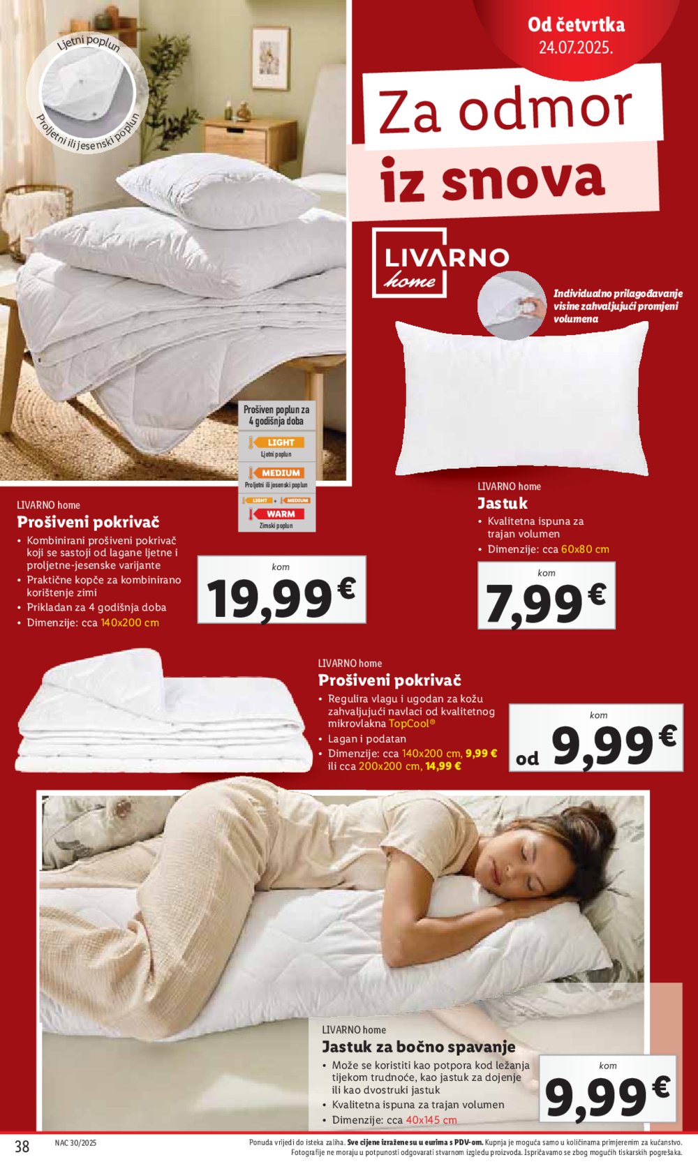 Lidl katalog Super ponuda od ponedjeljka 21.07.-27.07.2025.