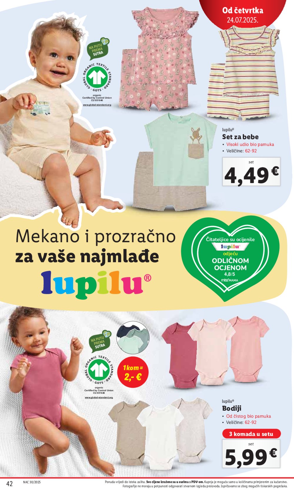 Lidl katalog Super ponuda od ponedjeljka 21.07.-27.07.2025.