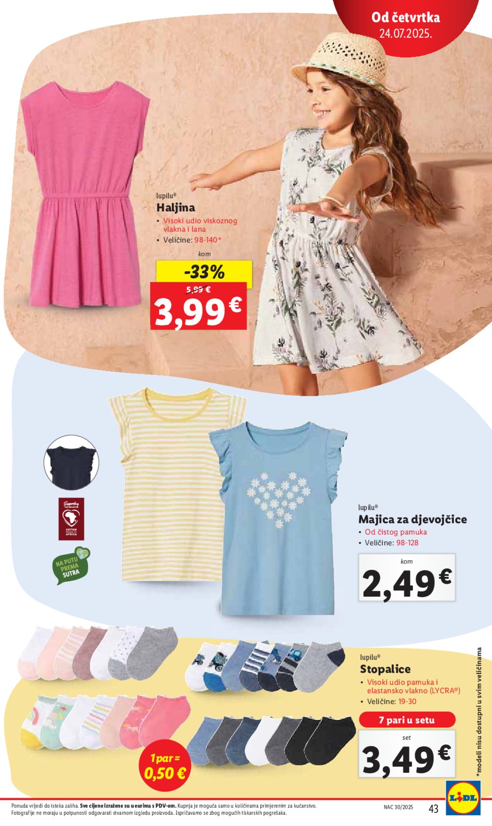 Lidl katalog Super ponuda od ponedjeljka 21.07.-27.07.2025.