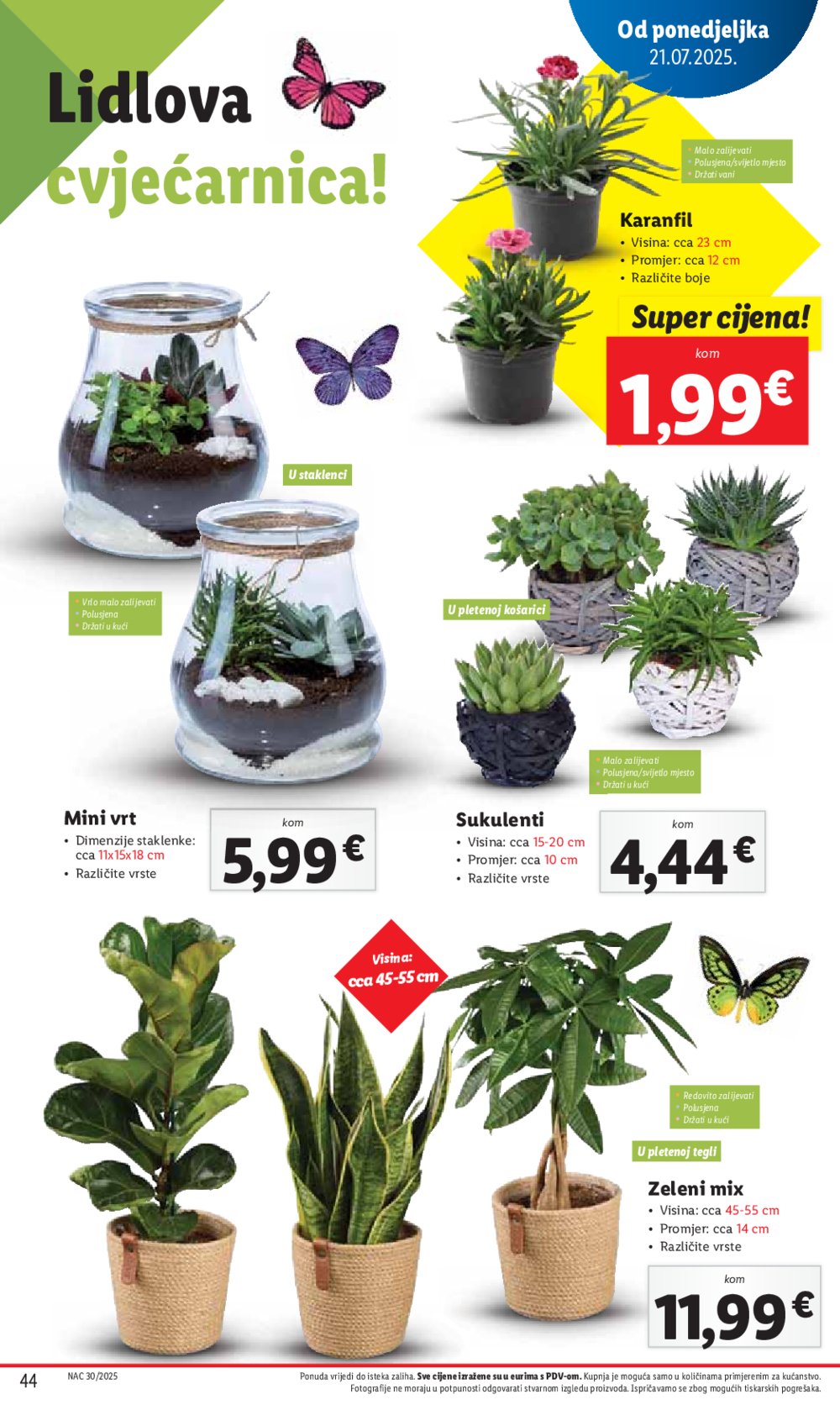 Lidl katalog Super ponuda od ponedjeljka 21.07.-27.07.2025.