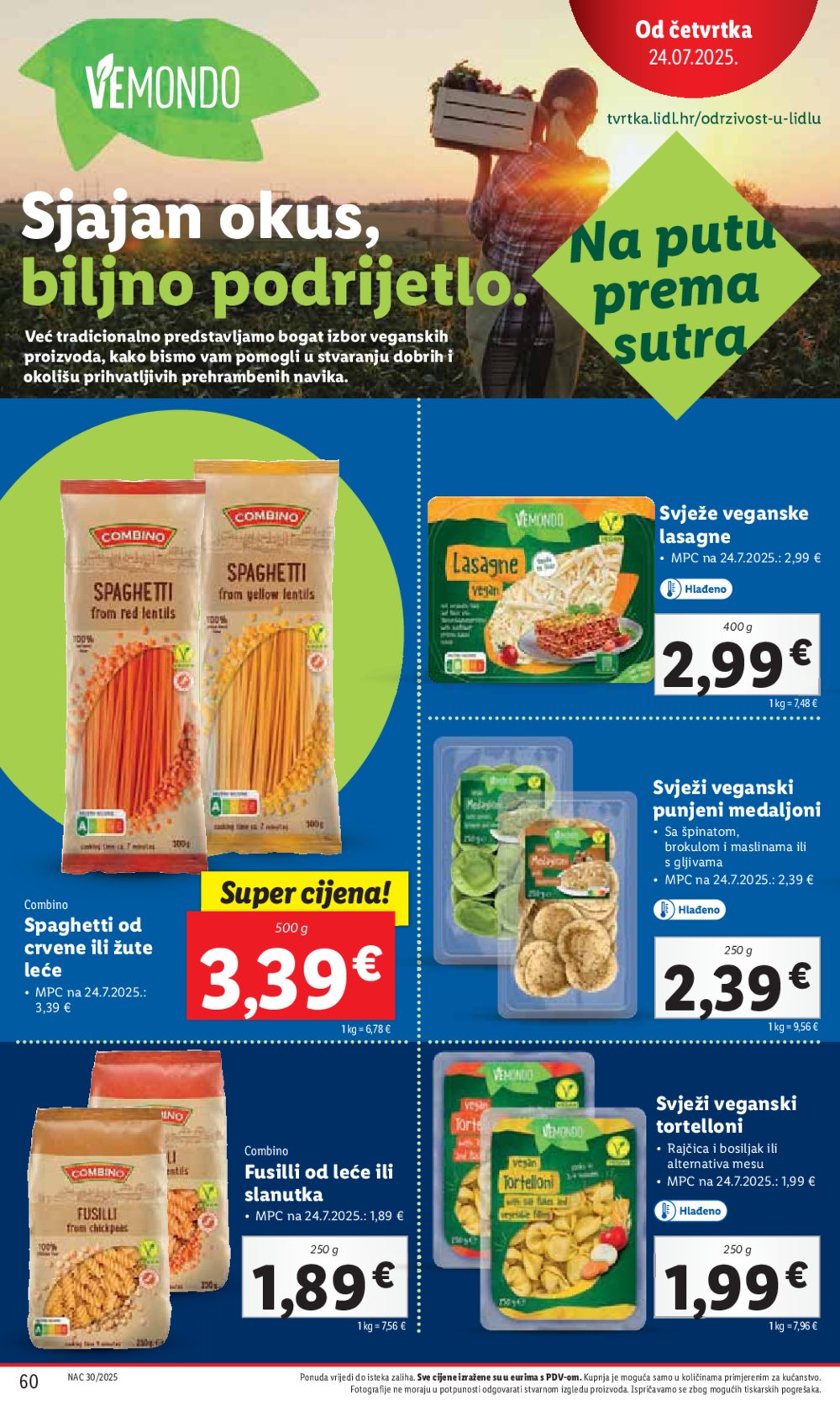 Lidl katalog Super ponuda od ponedjeljka 21.07.-27.07.2025.