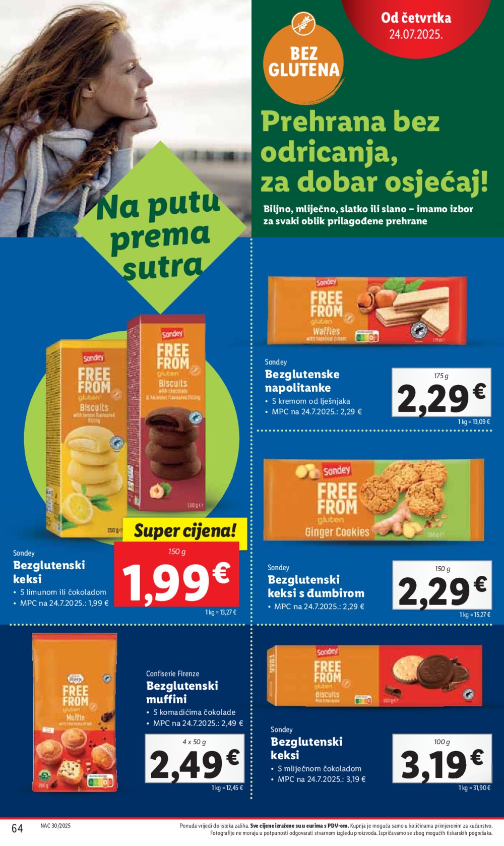 Lidl katalog Super ponuda od ponedjeljka 21.07.-27.07.2025.