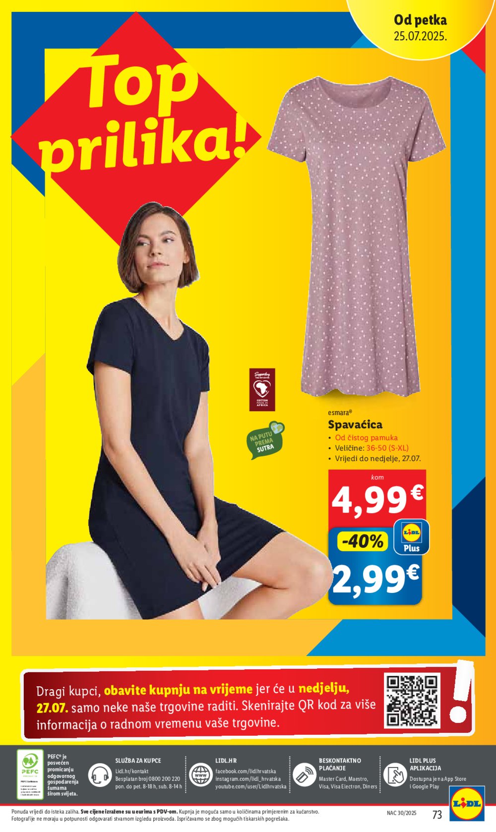 Lidl katalog Super ponuda od ponedjeljka 21.07.-27.07.2025.