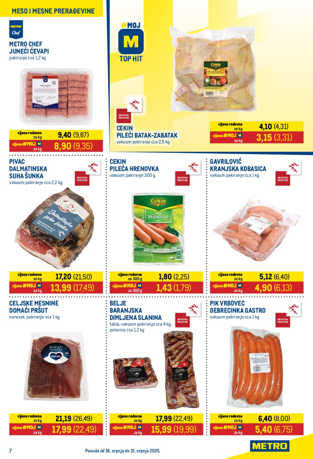 Metro katalog akcija 16.07.-31.07