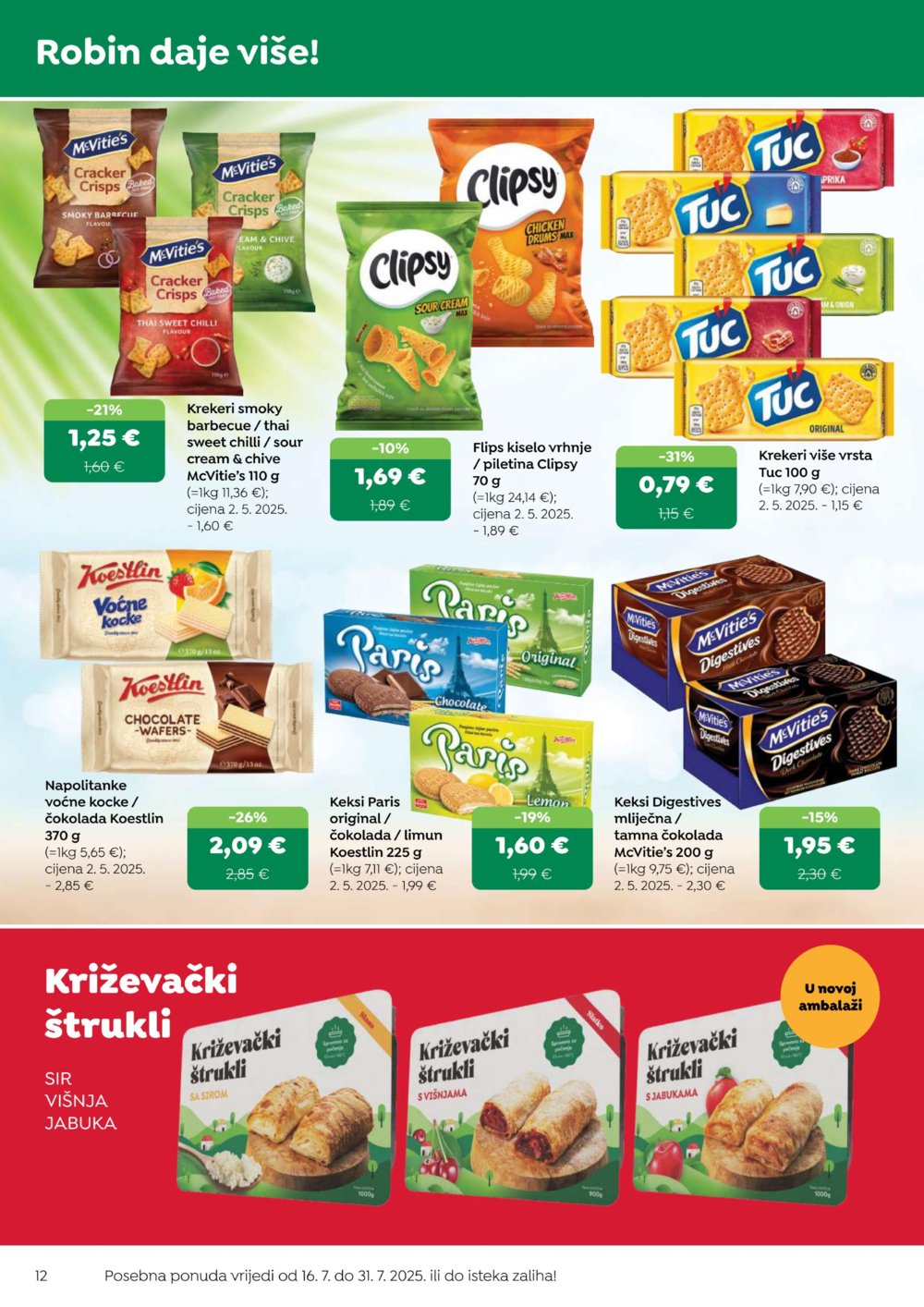 Robin katalog Akcija 16.07.-31.07.2025.