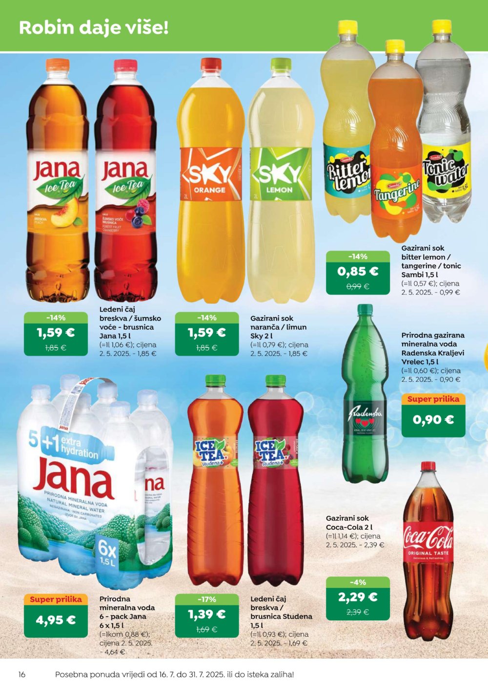 Robin katalog Akcija 16.07.-31.07.2025.