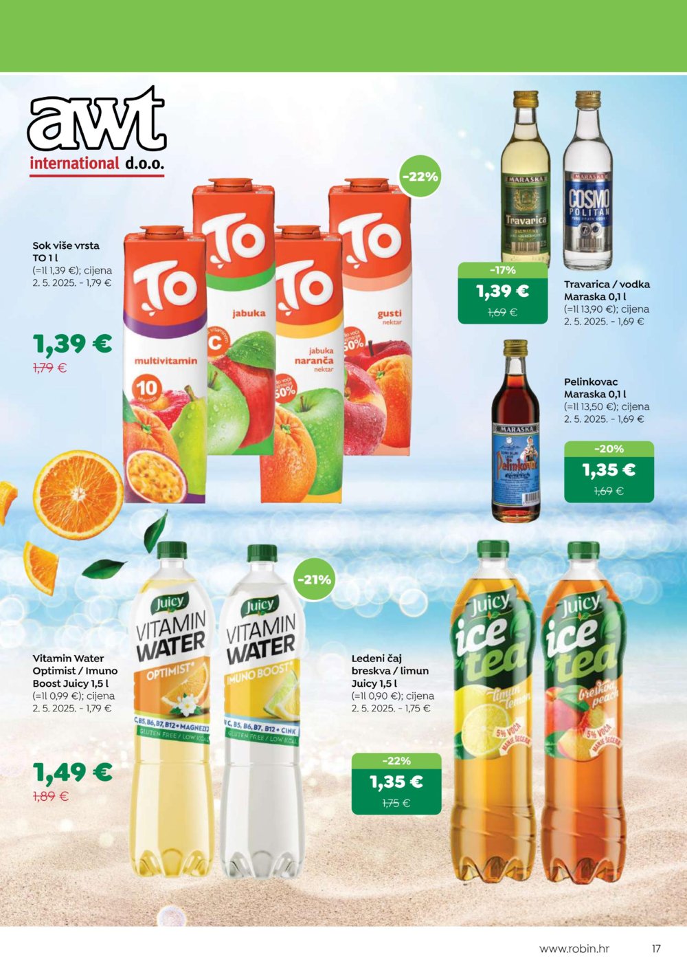 Robin katalog Akcija 16.07.-31.07.2025.