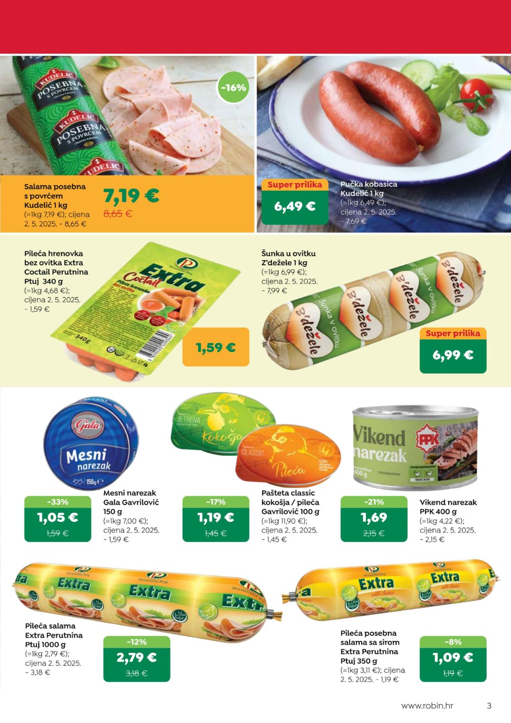 Robin katalog Akcija 16.07.-31.07.2025.