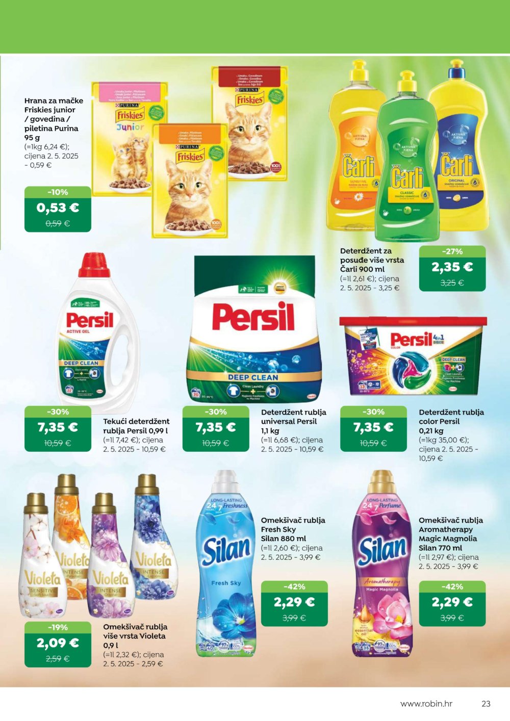 Robin katalog Akcija 16.07.-31.07.2025.