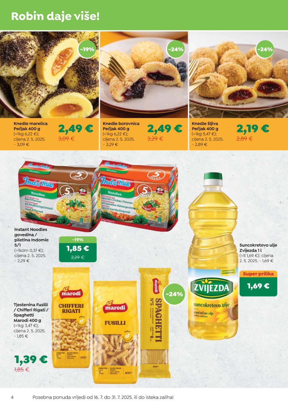 Robin katalog Akcija 16.07.-31.07.2025.