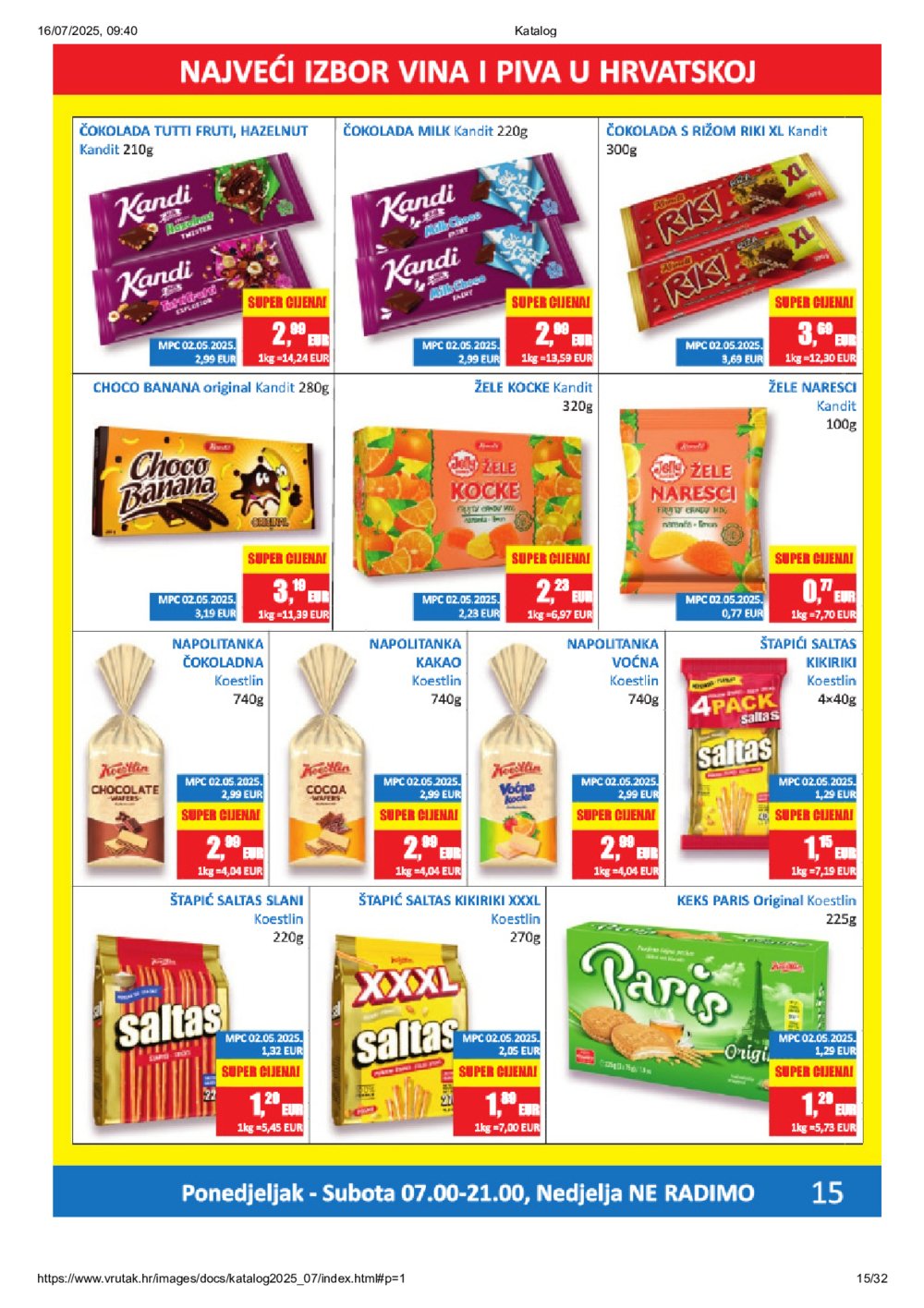 Vrutak katalog Akcija 14.07.-27.07.2025.