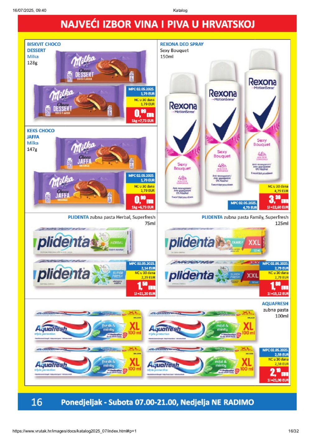 Vrutak katalog Akcija 14.07.-27.07.2025.