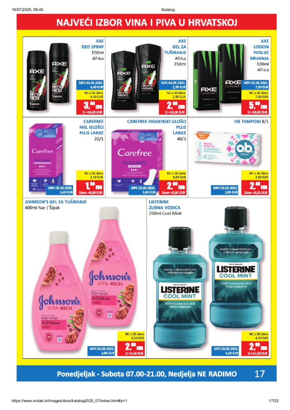 Vrutak katalog Akcija 14.07.-27.07.2025.