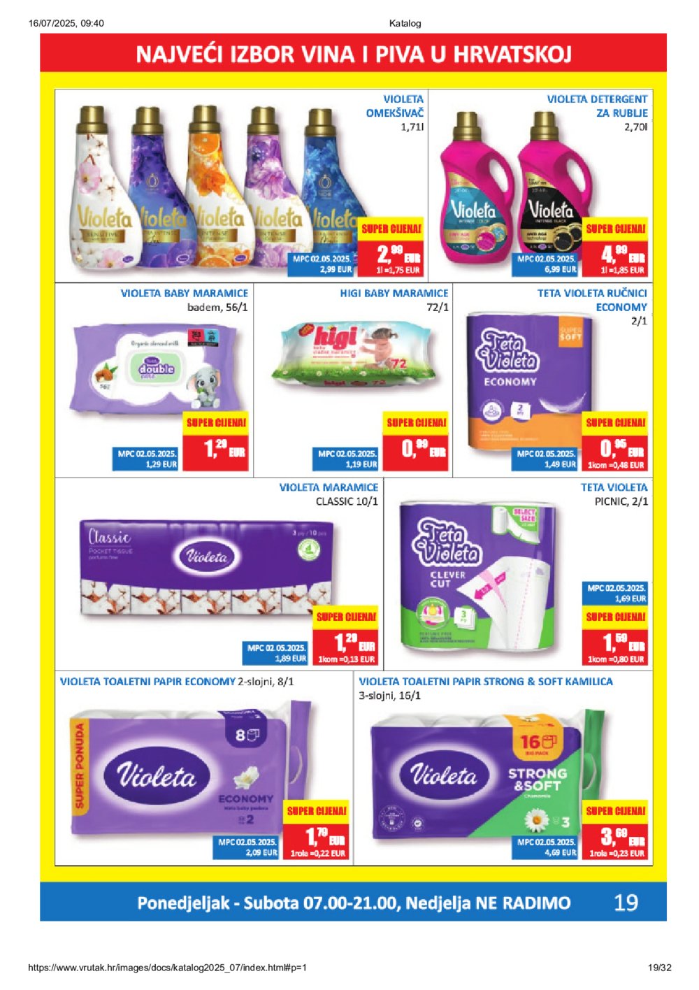 Vrutak katalog Akcija 14.07.-27.07.2025.