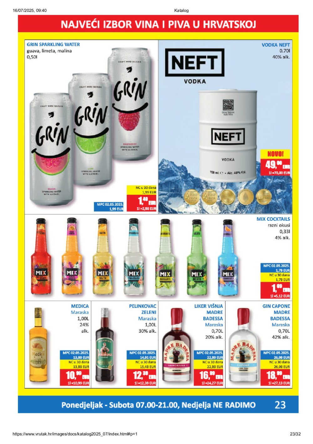 Vrutak katalog Akcija 14.07.-27.07.2025.