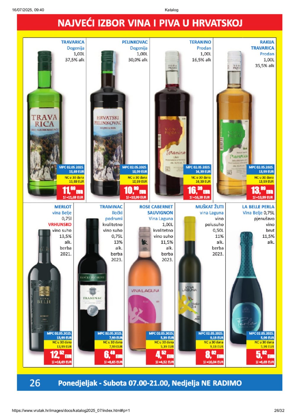 Vrutak katalog Akcija 14.07.-27.07.2025.