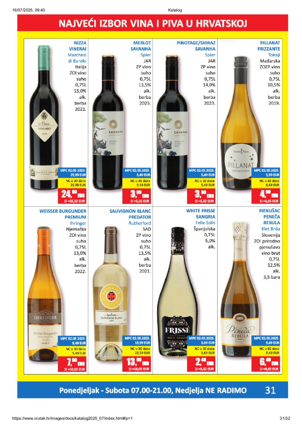 Vrutak katalog Akcija 14.07.-27.07.2025.