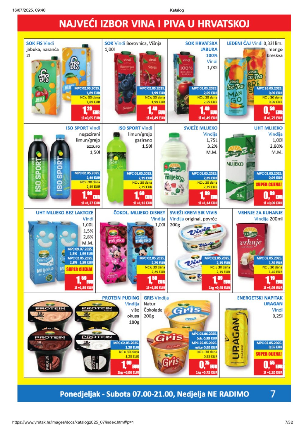 Vrutak katalog Akcija 14.07.-27.07.2025.