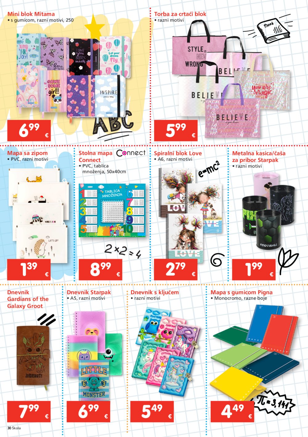 INTERSPAR katalog Škola 23. 07. - 16. 09. 2025.