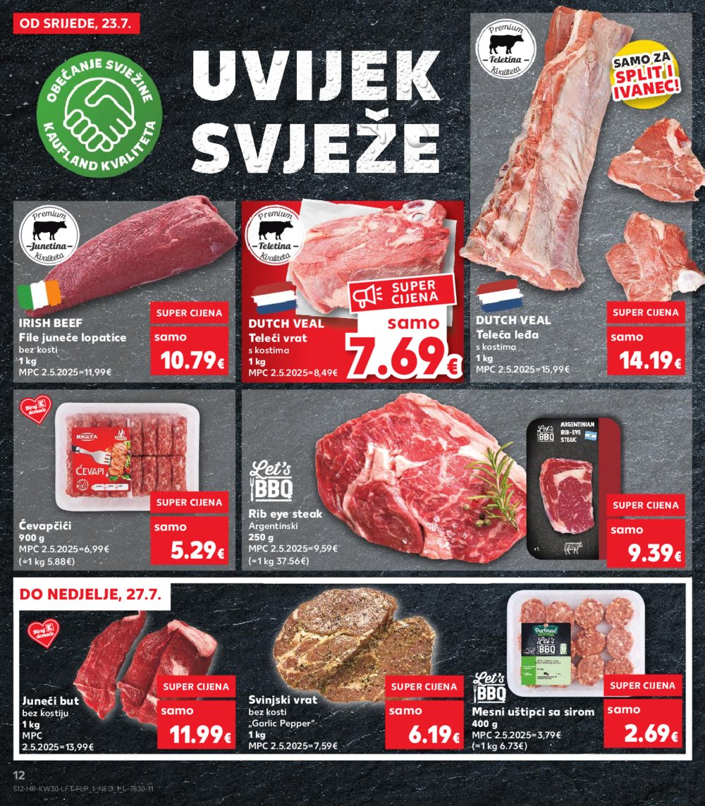 Kaufland katalog Akcija 23.07.-29.07.2025. Ivanec