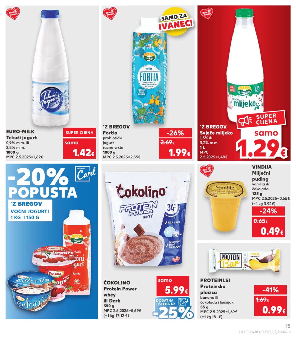 Kaufland katalog Akcija 23.07.-29.07.2025. Ivanec
