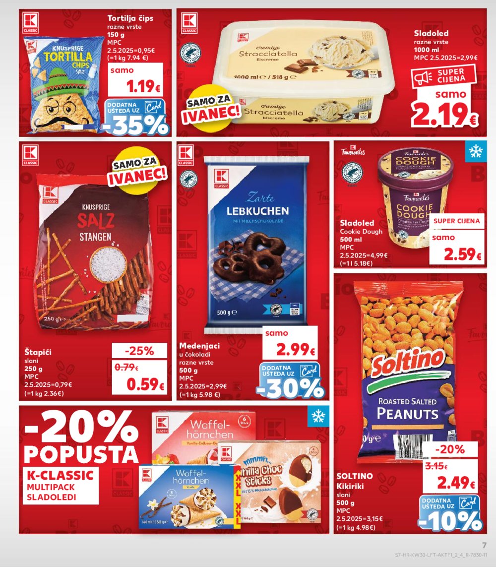 Kaufland katalog Akcija 23.07.-29.07.2025. Ivanec